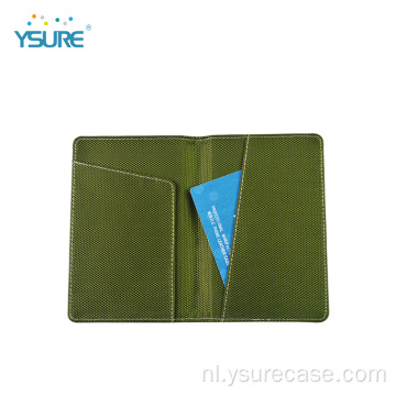 Groothandel ontwerp Nylon Leather Travel Aangepaste paspoorthouder